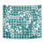 Hibiscus Pakala Aqua Teal Tapestry Tropical Floral Stylized - Polynesian Pride