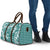 Hibiscus Pakala Aqua Teal Travel Bag Tropical Floral Stylized - Polynesian Pride
