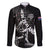 Custom New Zealand Cricket Family Matching Mermaid Dress and Hawaiian Shirt Maori Kiwi Black Fern