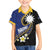 Personalised Nauru Family Matching Off The Shoulder Long Sleeve Dress and Hawaiian Shirt Naoero Proud Plumeria
