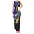 Personalised Nauru Family Matching Tank Maxi Dress and Hawaiian Shirt Naoero Proud Plumeria