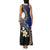Personalised Nauru Family Matching Tank Maxi Dress and Hawaiian Shirt Naoero Proud Plumeria