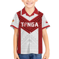 Tonga Rugby Custom Kid Hawaiian Shirt Tonga Sea Eagles Go Champions