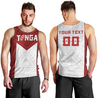 Tonga Rugby Custom Men Tank Top Tonga Sea Eagles Go Champions