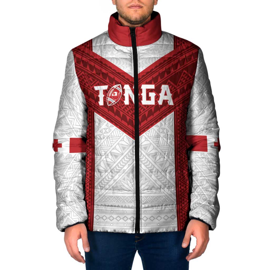 Tonga Rugby Custom Padded Jacket Tonga Sea Eagles Go Champions