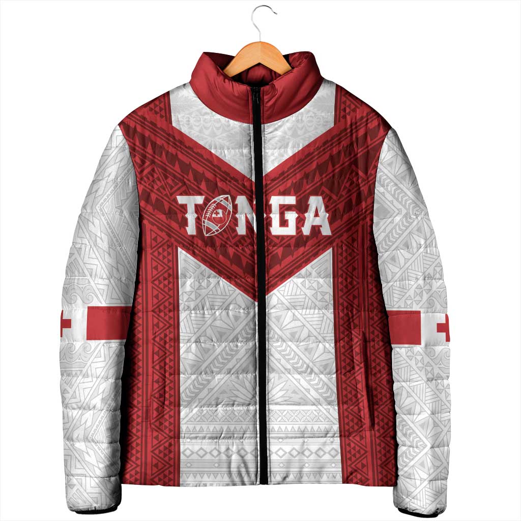 Tonga Rugby Custom Padded Jacket Tonga Sea Eagles Go Champions