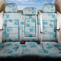 Hawaii Anthurium Tiare Pikake Lei Back Car Seat Cover UliUli Lauhala Art Pattern
