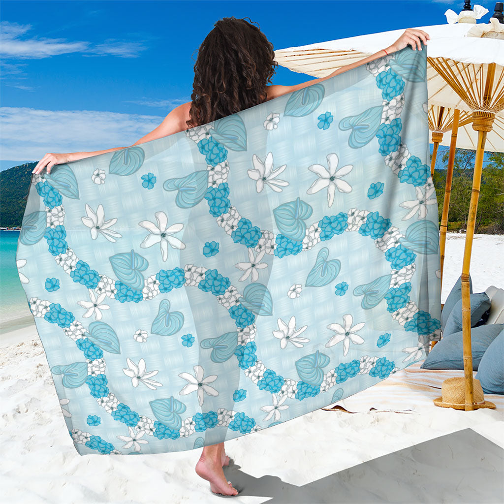 Hawaii Anthurium Tiare Pikake Lei Sarong UliUli Lauhala Art Pattern