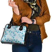 Hawaii Anthurium Tiare Pikake Lei Shoulder Handbag UliUli Lauhala Art Pattern