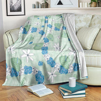 Hawaii Anthurium Tiare Pikake Lei Blanket Omaomao Lauhala Art Pattern