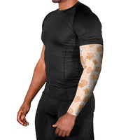 Hawaii Anthurium Tiare Pikake Lei Arm Sleeves Alani Lauhala Art Pattern