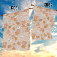 Hawaii Anthurium Tiare Pikake Lei Garden Flag Alani Lauhala Art Pattern