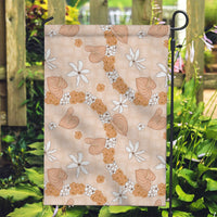 Hawaii Anthurium Tiare Pikake Lei Garden Flag Alani Lauhala Art Pattern