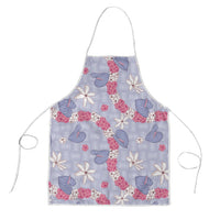 Hawaii Anthurium Tiare Pikake Lei Apron Poni Lauhala Art Pattern