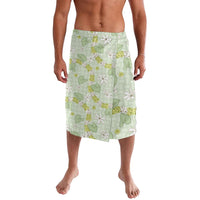 Hawaii Anthurium Tiare Pikake Lei Lavalava Sage Green Lauhala Art Pattern