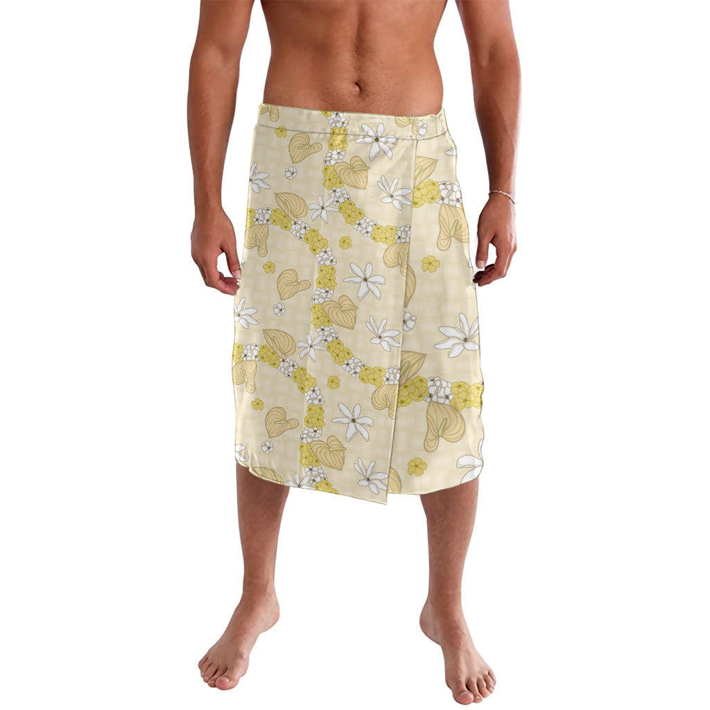Hawaii Anthurium Tiare Pikake Lei Lavalava Melemele Lauhala Art Pattern