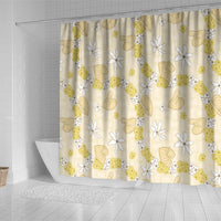 Hawaii Anthurium Tiare Pikake Lei Shower Curtain Melemele Lauhala Art Pattern
