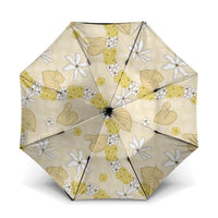 Hawaii Anthurium Tiare Pikake Lei Umbrella Melemele Lauhala Art Pattern