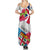 Personalised Fiji Day Summer Maxi Dress Fijian Hibiscus Special Version LT01 - Polynesian Pride