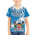 Fiji Family Matching Mermaid Dress and Hawaiian Shirt Bula Fijian Tapa Pattern LT01 Son's Shirt Blue - Polynesian Pride