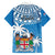 Fiji Family Matching Puletasi Dress and Hawaiian Shirt Bula Fijian Tapa Pattern LT01 - Polynesian Pride