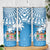 Personalised Fiji Skinny Tumbler Bula Fijian Tapa Pattern