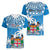 Personalised Fiji Women V Neck T Shirt Bula Fijian Tapa Pattern LT01 - Polynesian Pride
