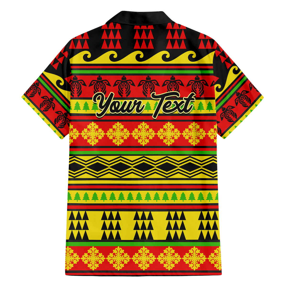 Custom Hawaii Christmas Family Matching Long Sleeve Bodycon Dress and Hawaiian Shirt Hawaiian Quilt Pattern Reggae Version LT01 - Polynesian Pride