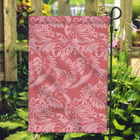 Tahiti Tarona Tiare Floral Garden Flag Monstera Palm Tropical Leaves - Polynesian Pride