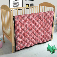 Tahiti Tarona Tiare Floral Quilt Monstera Palm Tropical Leaves - Polynesian Pride