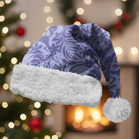 Tahiti Vareau Tiare Floral Christmas Santa Hat Monstera Palm Tropical Leaves - Polynesian Pride