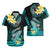 Hawaii Hawaiian Shirt Polynesian Shark with Kakau Turquoise Version LT01 - Polynesian Pride