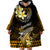 Hawaii Wearable Blanket Hoodie Polynesian Shark with Kakau Gold Version LT01 - Polynesian Pride