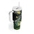 Hawaii Tumbler With Handle Polynesian Shark with Kakau Green Version