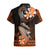 Hawaii Hawaiian Shirt Polynesian Shark with Kakau Orange Version LT01 - Polynesian Pride