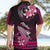 Hawaii Hawaiian Shirt Polynesian Shark with Kakau Pink Version LT01 - Polynesian Pride