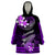 Hawaii Wearable Blanket Hoodie Polynesian Shark with Kakau Purple Version LT01 One Size Purple - Polynesian Pride