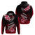 Hawaii Hoodie Polynesian Shark with Kakau Red Version LT01 - Polynesian Pride