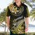 Hawaii Hawaiian Shirt Polynesian Shark with Kakau Yellow Version LT01 - Polynesian Pride