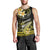 Hawaii Men Tank Top Polynesian Shark with Kakau Yellow Version LT01 - Polynesian Pride