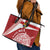 Tonga Rugby Mate Maa Leather Tote Bag Ngatu Pattern