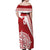 Custom Tonga Rugby Mate Maa Off Shoulder Maxi Dress Ngatu Pattern