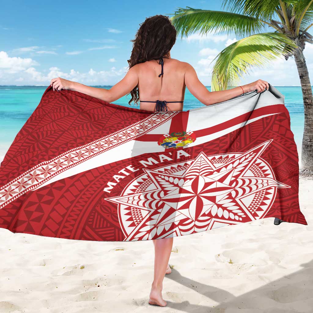 Tonga Rugby Mate Maa Sarong Ngatu Pattern