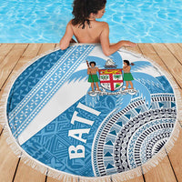 Fiji Rugby Bati Beach Blanket Tapa Pattern
