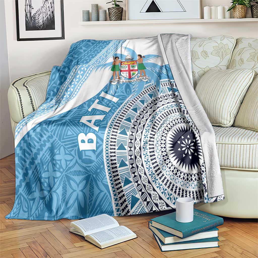 Fiji Rugby Bati Blanket Tapa Pattern