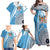 Custom Fiji Rugby Bati Family Matching Off Shoulder Maxi Dress and Hawaiian Shirt Tapa Pattern