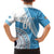 Custom Fiji Rugby Bati Family Matching Off Shoulder Short Dress and Hawaiian Shirt Tapa Pattern