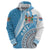 Custom Fiji Rugby Bati Hoodie Tapa Pattern