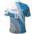 Custom Fiji Rugby Bati Polo Shirt Tapa Pattern