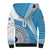 Custom Fiji Rugby Bati Sherpa Hoodie Tapa Pattern